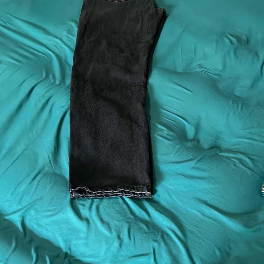 Rustler Men's Relaxed Black Jeans
